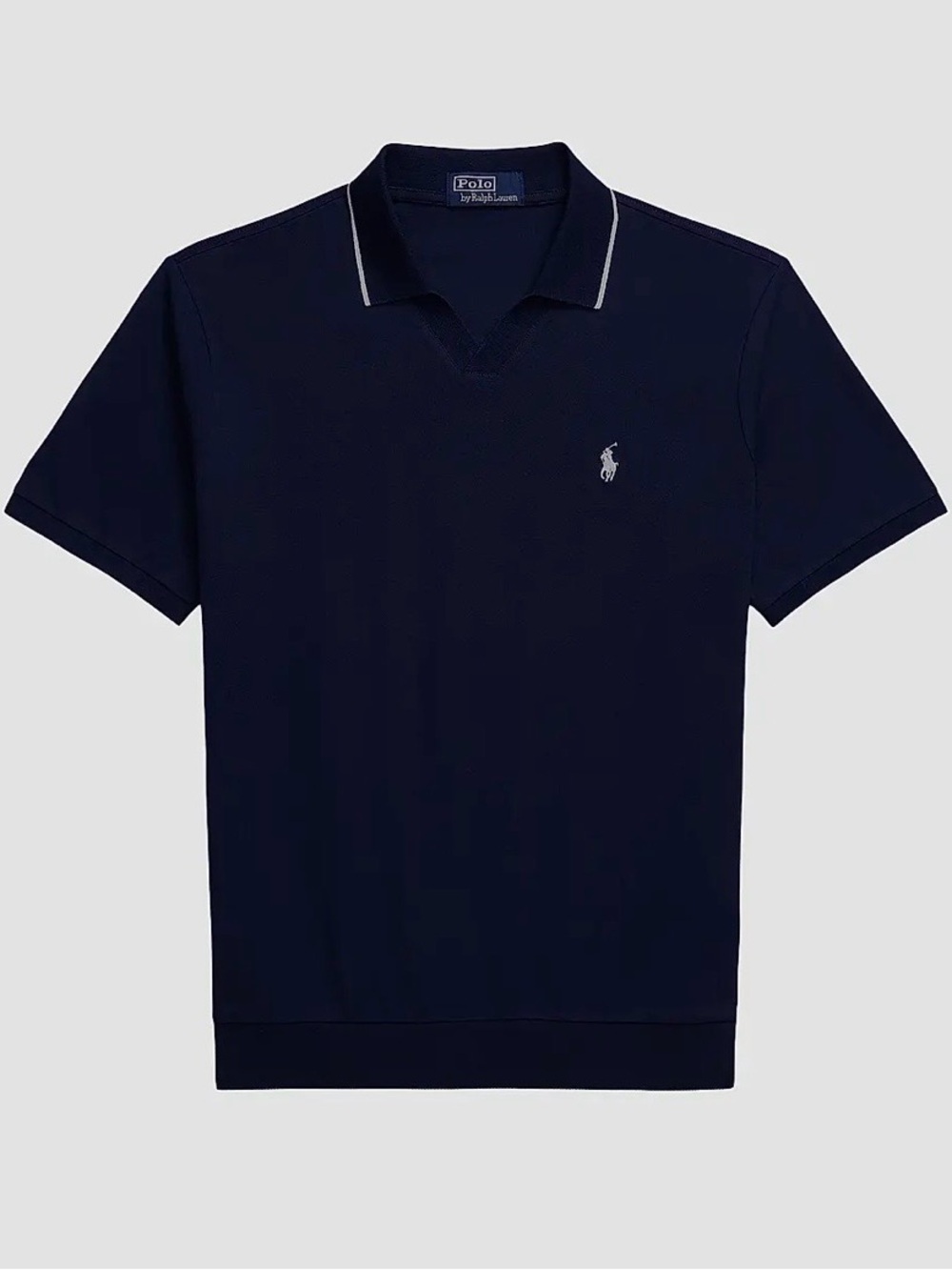 Polo by Ralph Lauren Navy Polo with Contrast Tipping
